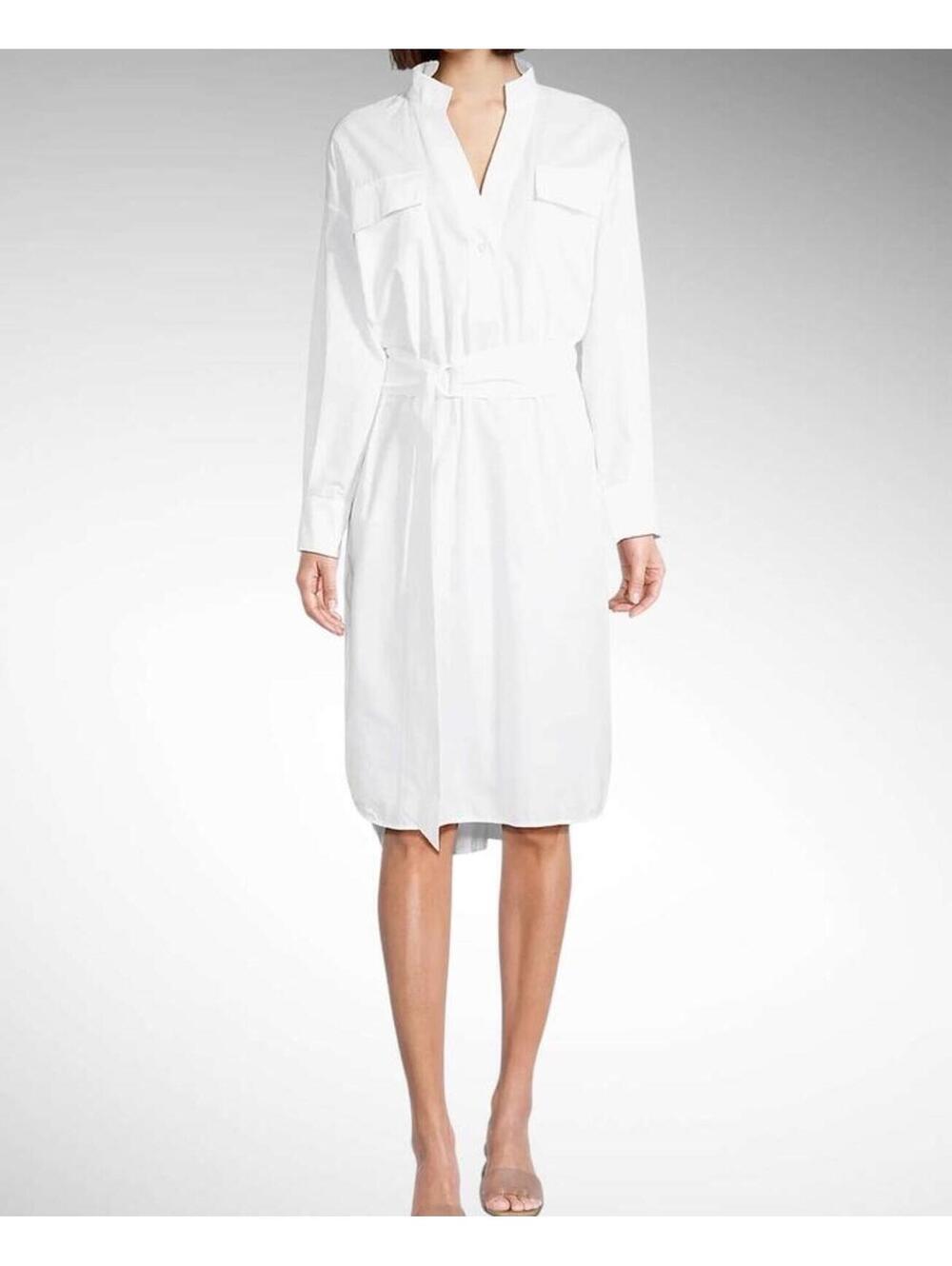 Ginger & Smart Keepsake white cotton shirtdress 8